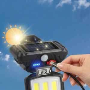 كشاف سور ذكي - شحن شمس و Type-C (موديل YX-670C1)