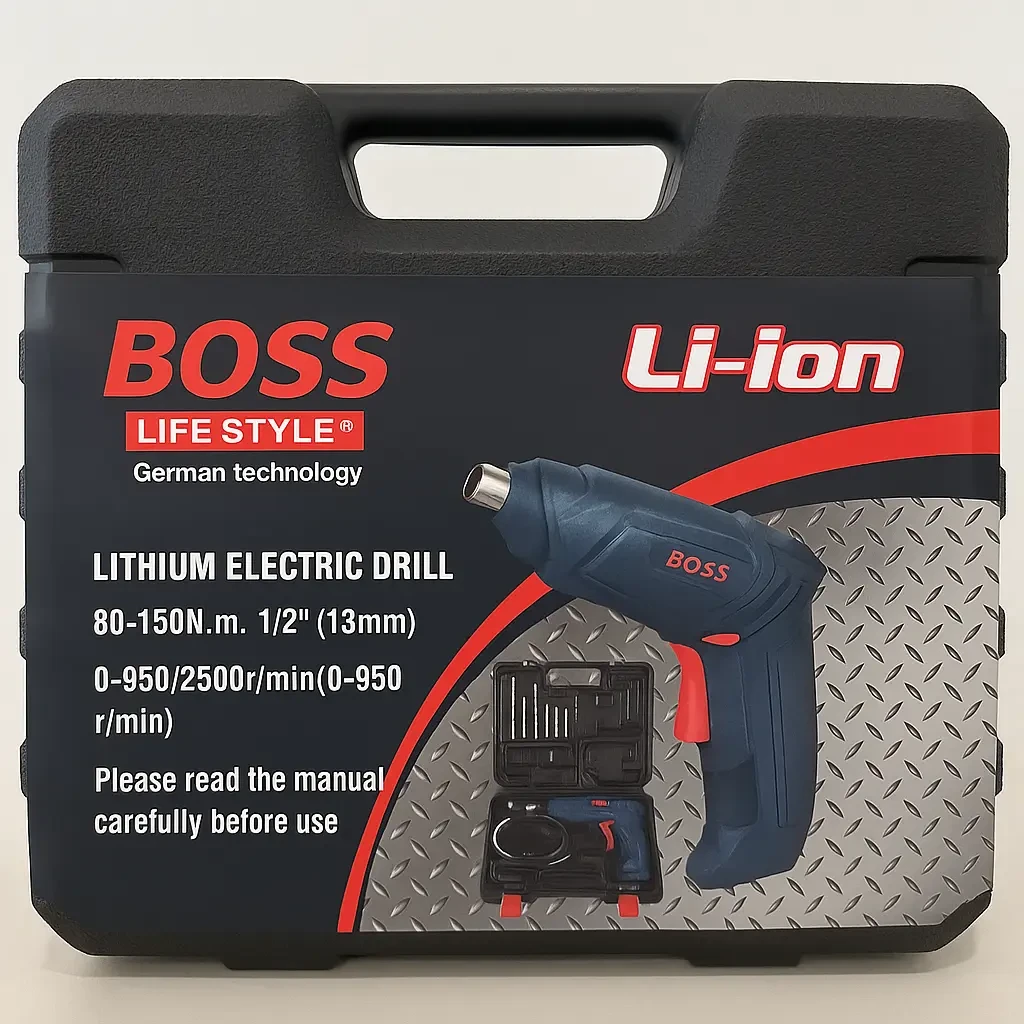 مثقاب كهربائي ليثيوم بطارية (BOSS Li-ion)